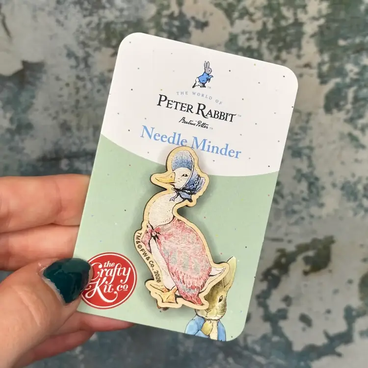 The Crafty Kit Company Beatrix Potter - Jemima Puddle-Duck Needle Minder