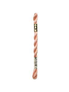 DMC Pearl Cotton #5 | 754 (Beige Rose)