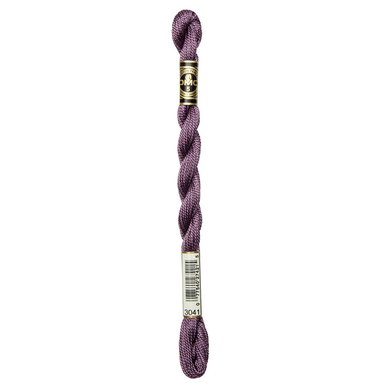 DMC Pearl Cotton #5 | 3041 (Purple Slate)