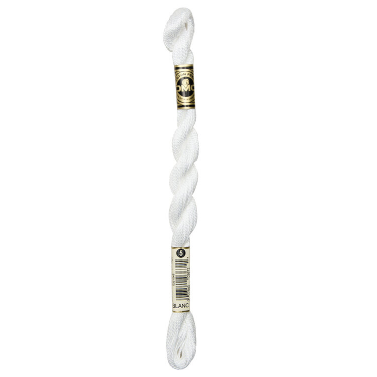 DMC Pearl Cotton #5 | BLANC