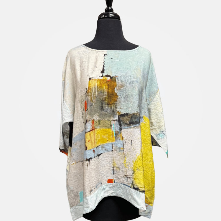 3 Potato Clothing Abstract Multi Tunic