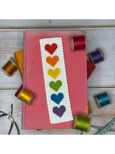 The Crafty Kit Company Love Story Cross Stitch Bookmark Kit