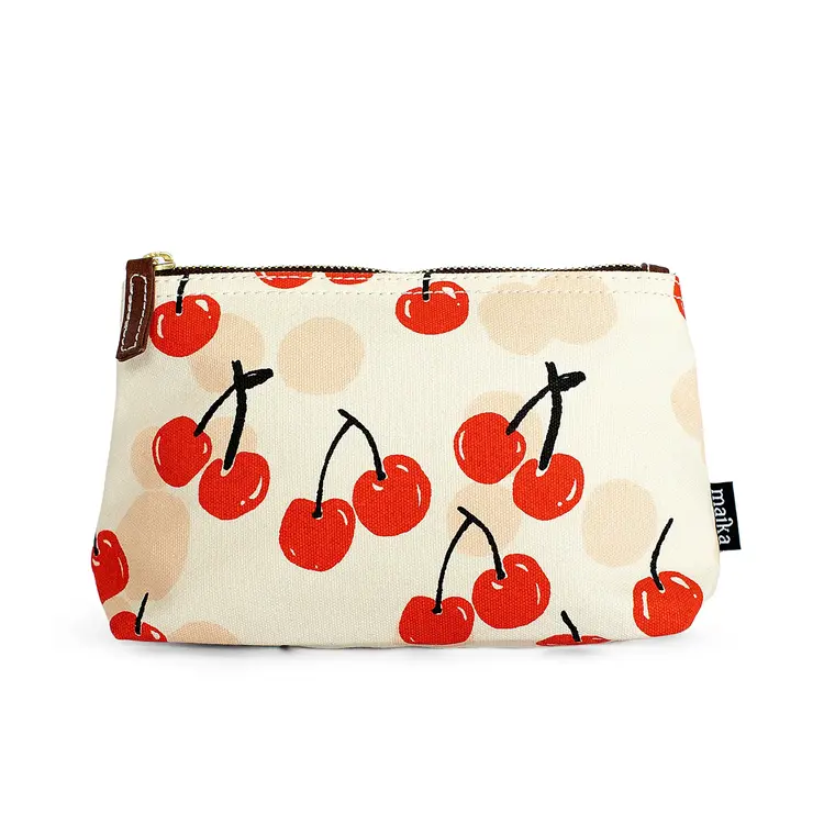 Maika Medium Pouch | Cherries