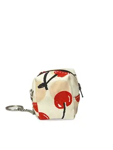 Maika Mini Cube Key Ring | Cherries