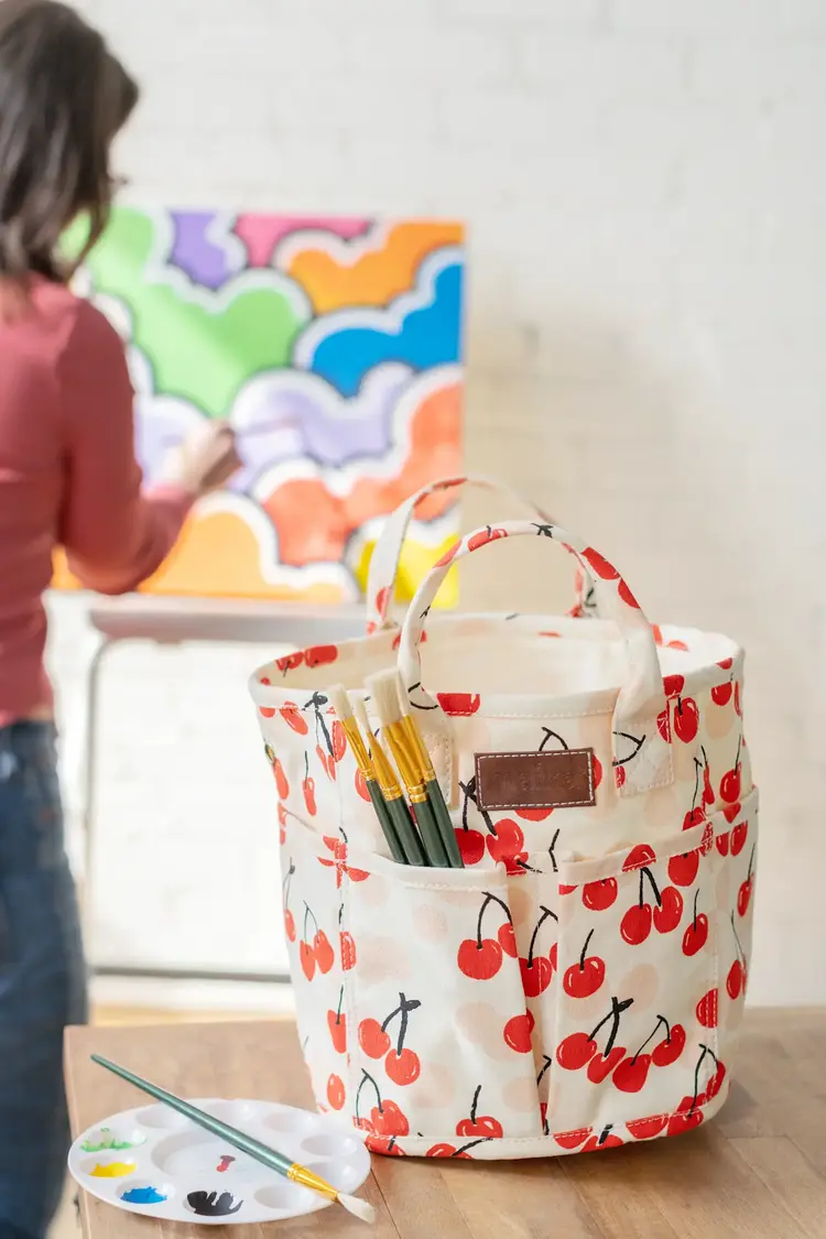 Maika Project Tote | Cherries