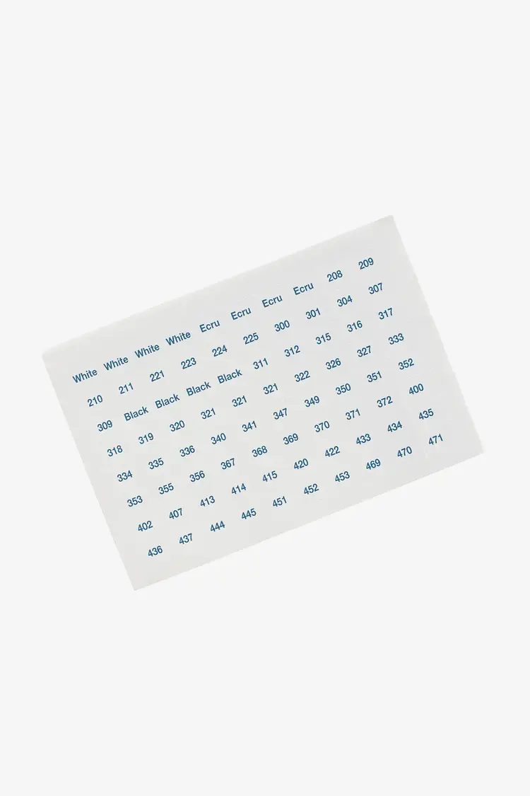 DMC DMC Thread Number Stickers