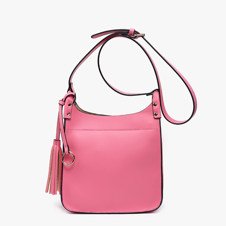 Jen & Co. Lucinda Crossbody (Bubblegum)