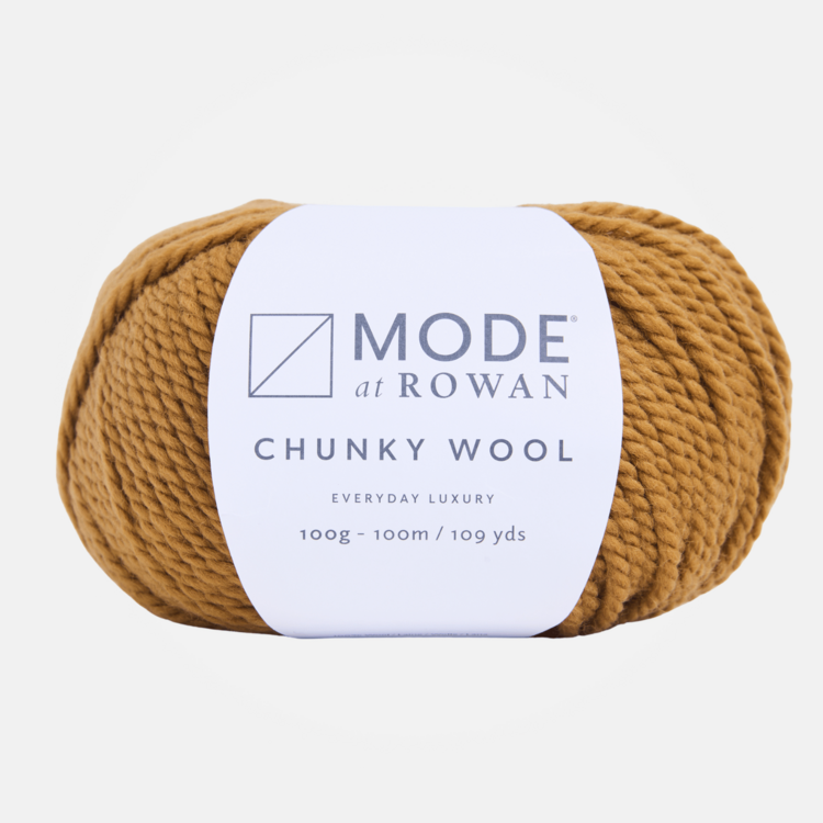 MODE at Rowan Chunky Wool | 022 (Golden Brown)