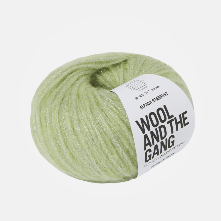 Wool and the Gang Alpaca Stardust | Daydream Green