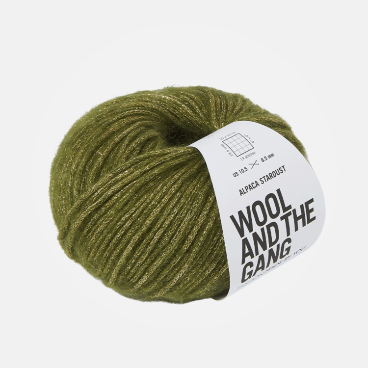 Wool and the Gang Alpaca Stardust | Lightning Green
