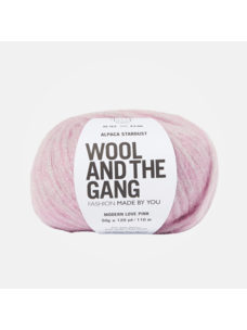 Wool and the Gang Alpaca Stardust | Modern Love Pink