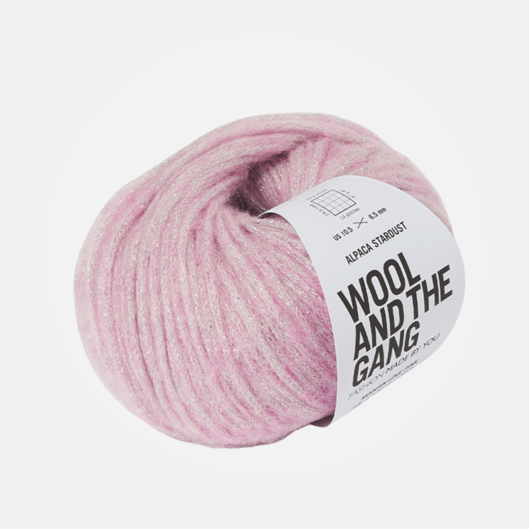 Wool and the Gang Alpaca Stardust | Modern Love Pink