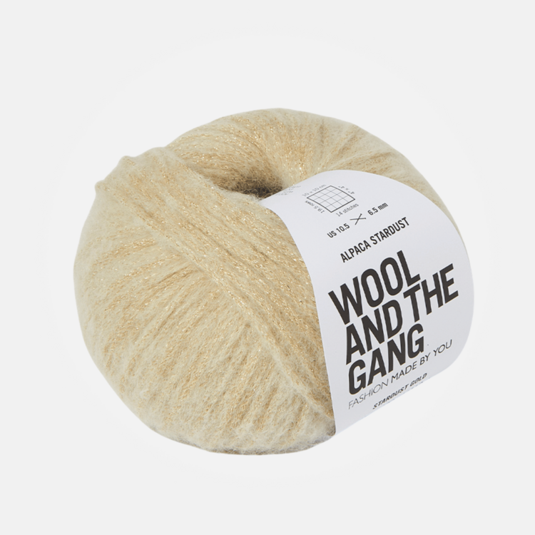 Wool and the Gang Alpaca Stardust | Stardust Gold