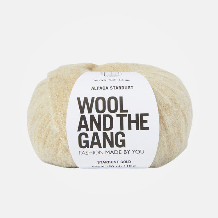 Wool and the Gang Alpaca Stardust | Stardust Gold