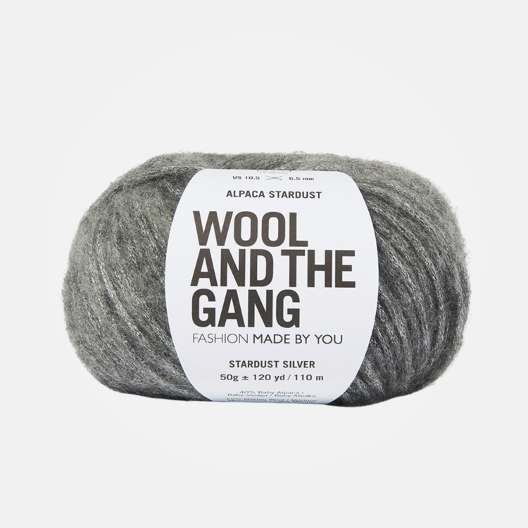 Wool and the Gang Alpaca Stardust | Stardust Silver