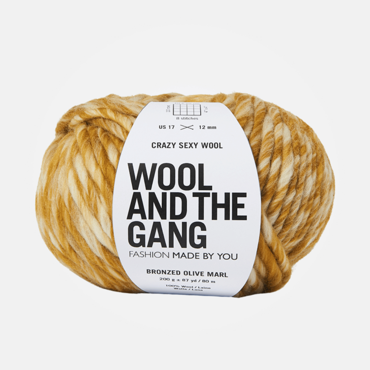 Wool and the Gang Crazy Sexy Wool | Bronzed Olive Marl