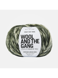 Wool and the Gang Crazy Sexy Wool | Heritage Green Marl