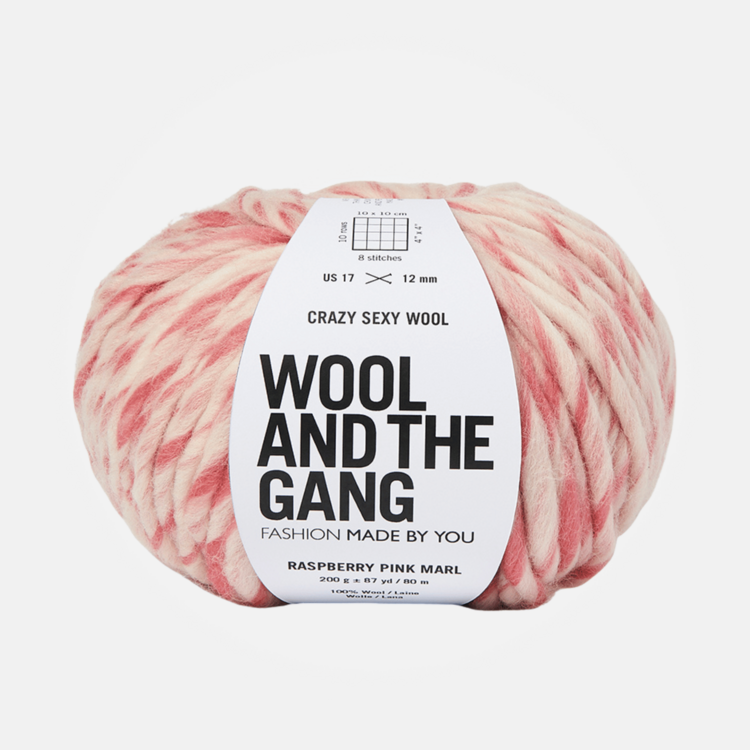 Wool and the Gang Crazy Sexy Wool | Raspberry Pink Marl