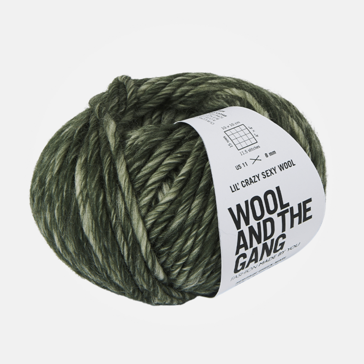 Wool and the Gang Lil' Crazy Sexy Wool | Heritage Green Marl