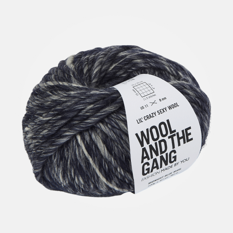 Wool and the Gang Lil' Crazy Sexy Wool | Midnight Blue Marl