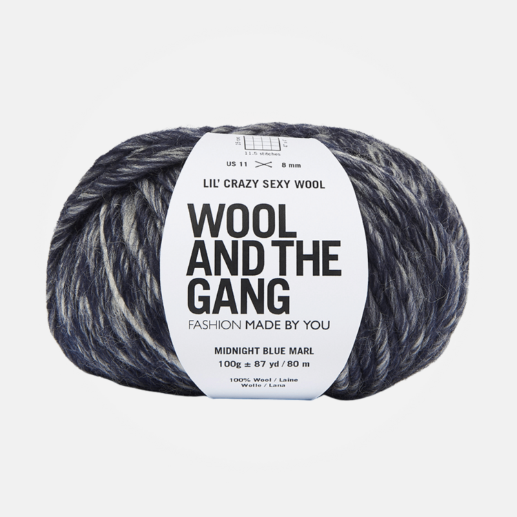 Wool and the Gang Lil' Crazy Sexy Wool | Midnight Blue Marl