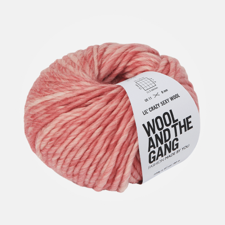 Wool and the Gang Lil' Crazy Sexy Wool | Raspberry Pink Marl