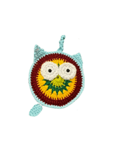 Owl Tape Measure (Aqua)