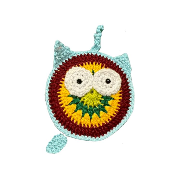 Owl Tape Measure (Aqua)