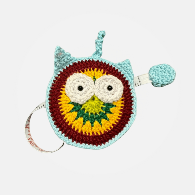 Owl Tape Measure (Aqua)