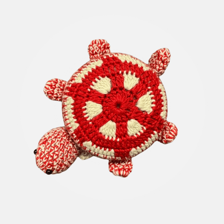 Turtle Tape Measure (Red/White)