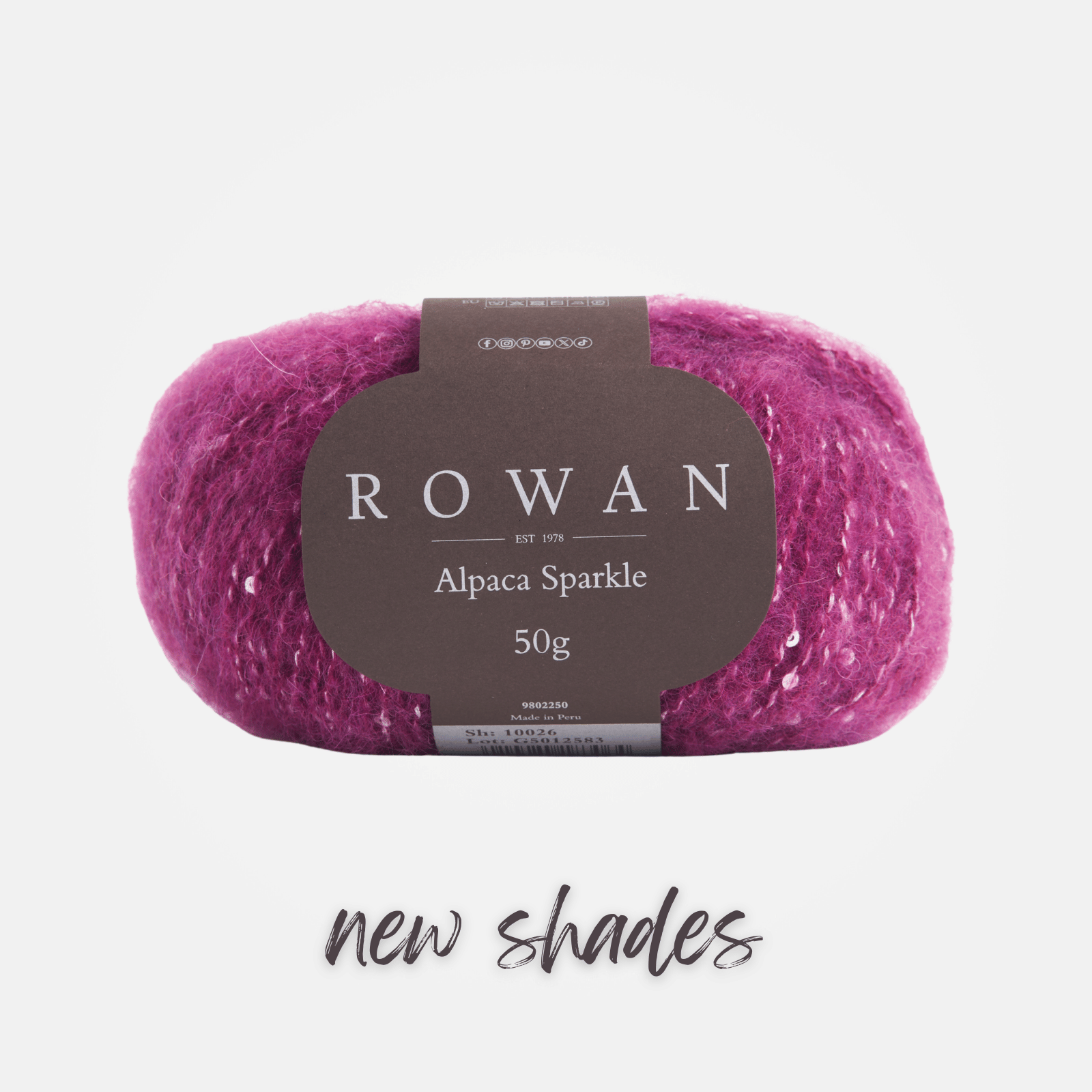 Rowan Alpaca Sparkle, new shades