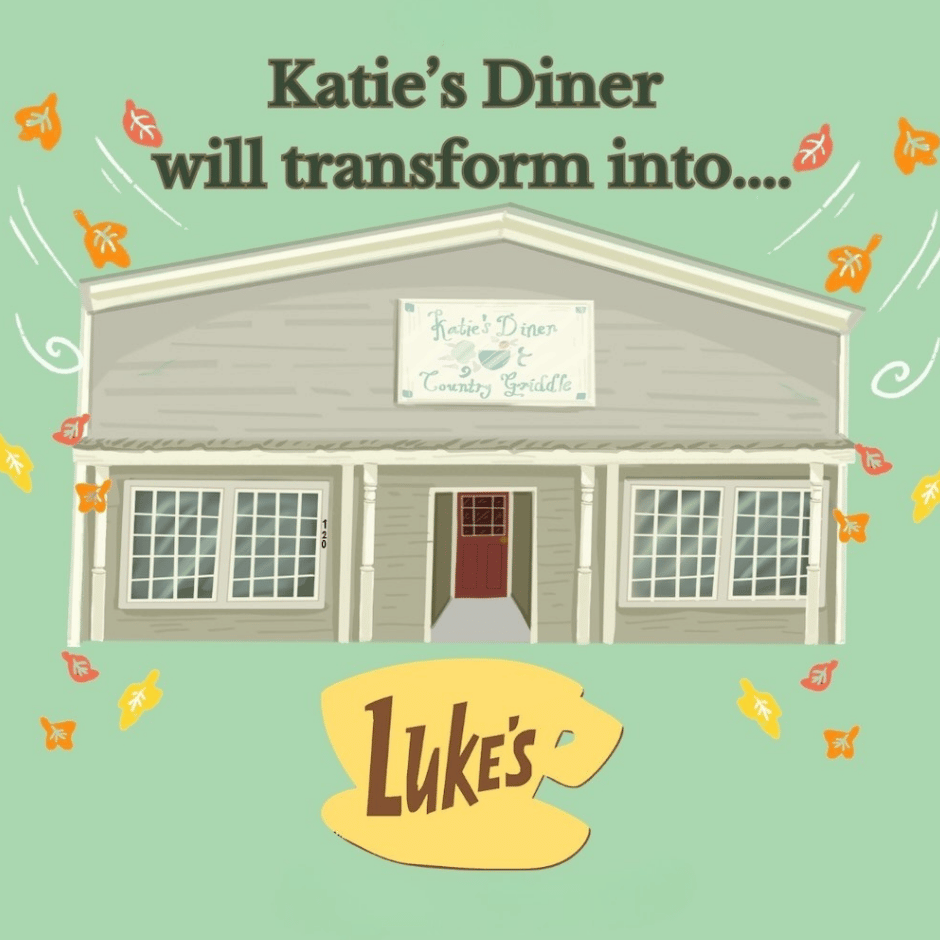 Katie's Diner - Luke's Diner for Stars Hollow