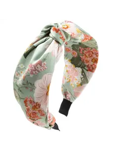 Bohemian Floral Headband (Green)