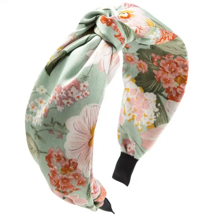 Bohemian Floral Headband (Green)