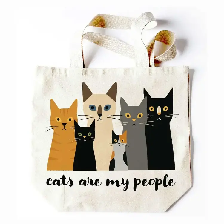Potluck Press Cats are My People | Tote
