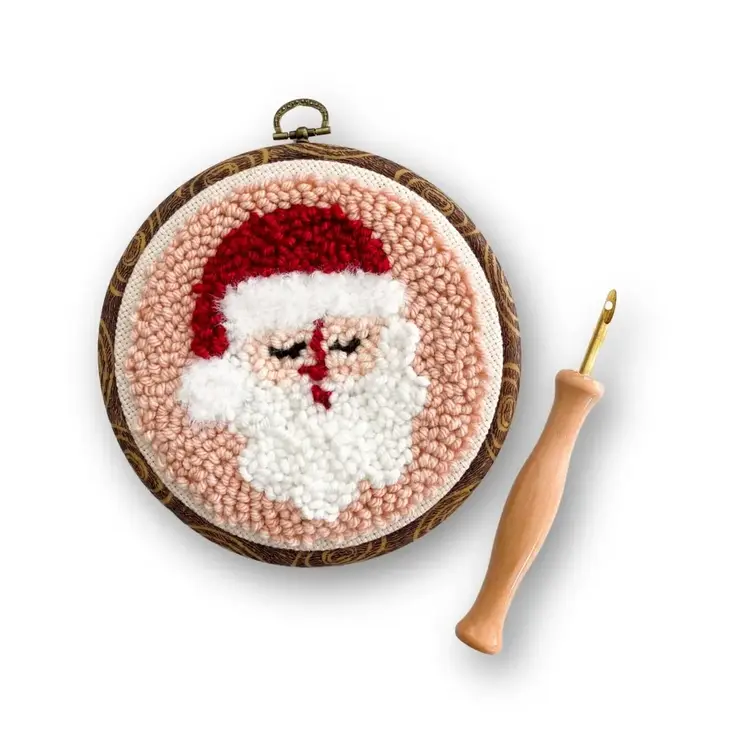 The Urban Acres Santa Punch Needle Kit