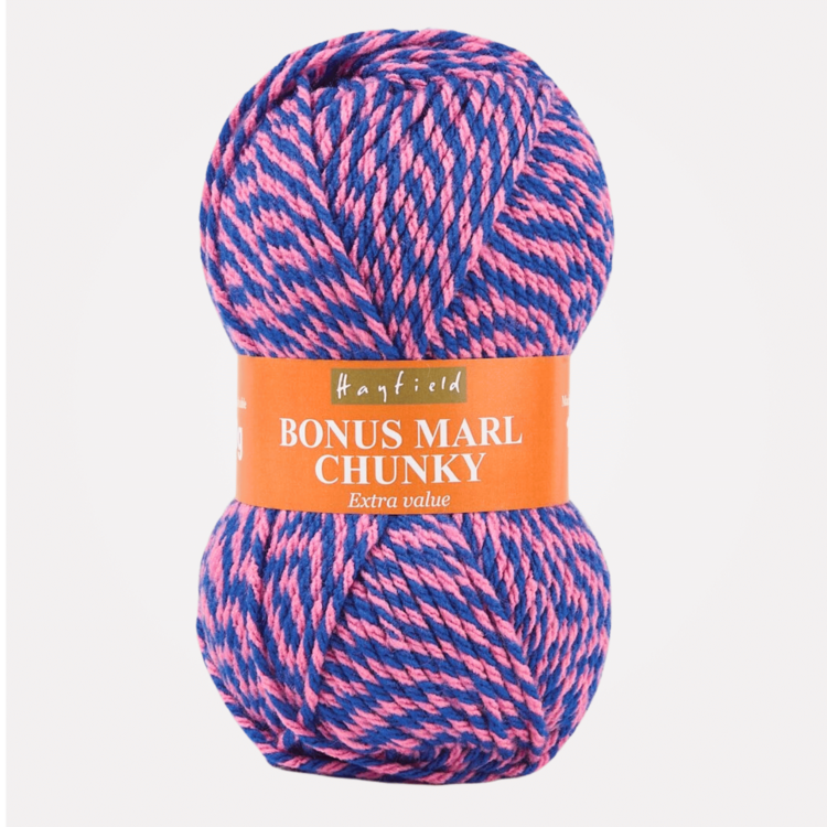 Hayfield Bonus Marl Chunky | 507 (Tumbling Fuchsia)