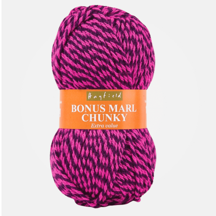 Hayfield Bonus Marl Chunky | 510 (Berry Crush)
