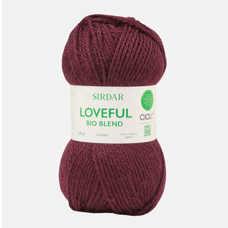 Sirdar Loveful Bio Blend Chunky | 112 (Enriched Red)