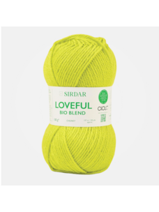 Sirdar Loveful Bio Blend Chunky | 115 (Luminous Lime)