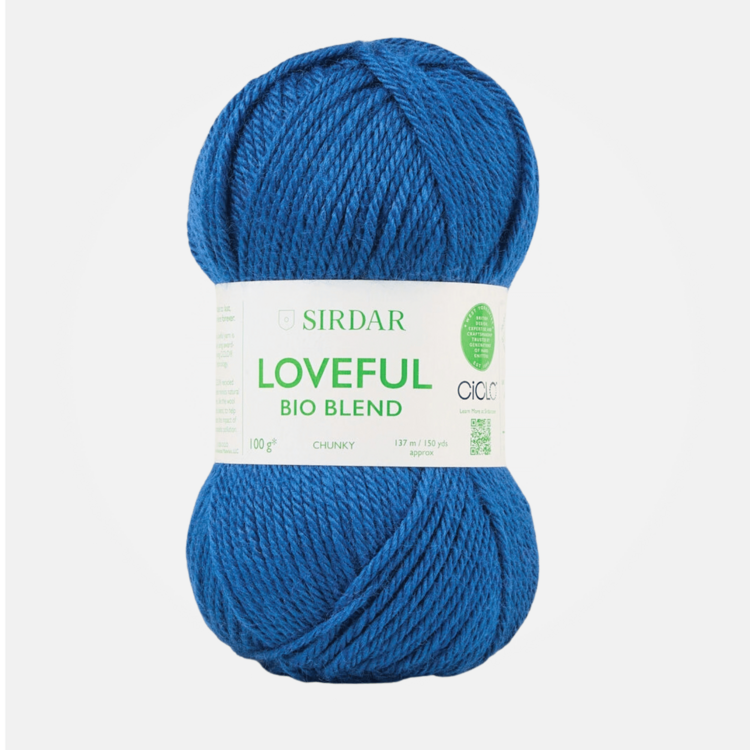 Sirdar Loveful Bio Blend Chunky | 116 (Vibrant Navy)
