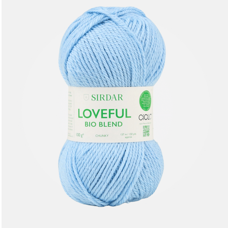 Sirdar Loveful Bio Blend Chunky | 119 (Serene Sky)
