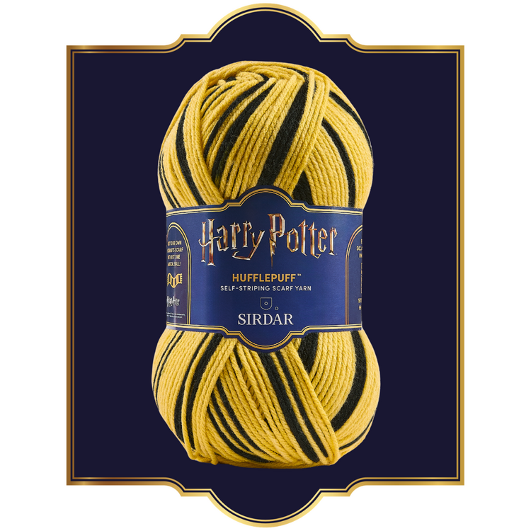 DMC Harry Potter Scarf Yarn | Hufflepuff