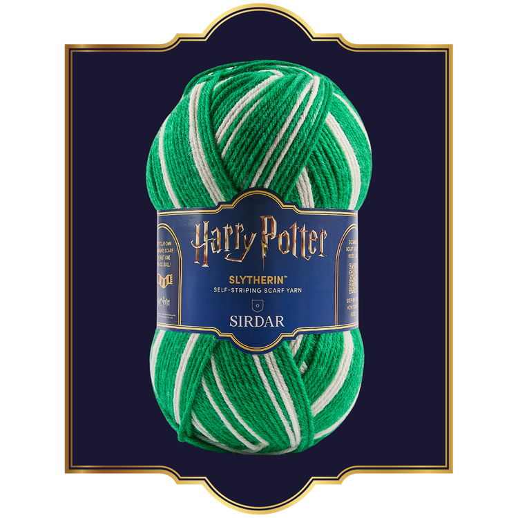 DMC Harry Potter Scarf Yarn | Slytherin
