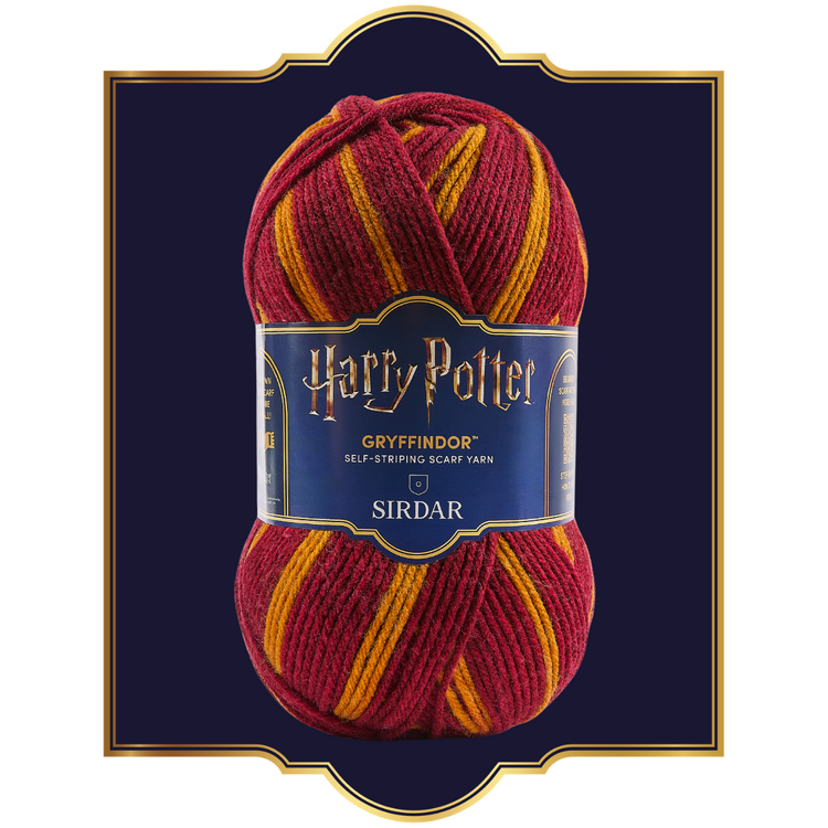 DMC Harry Potter Scarf Yarn | Gryffindor