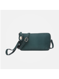 Jen & Co. Kendall Crossbody (Dark Emerald)