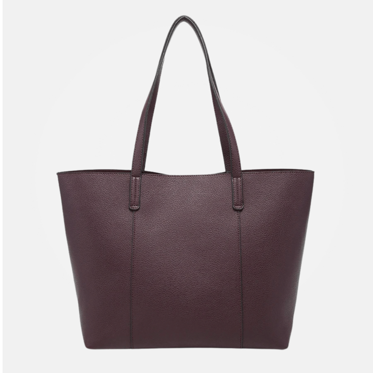 Jen & Co. Millie Tote (Dark Plum)