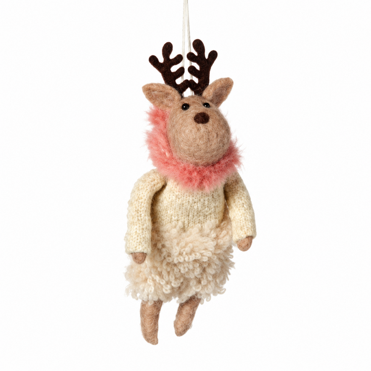 One Hundred 80 degrees Posh Reindeer