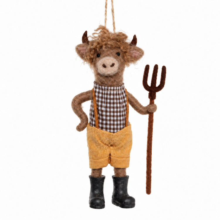 One Hundred 80 degrees Farmyard Highland Cow