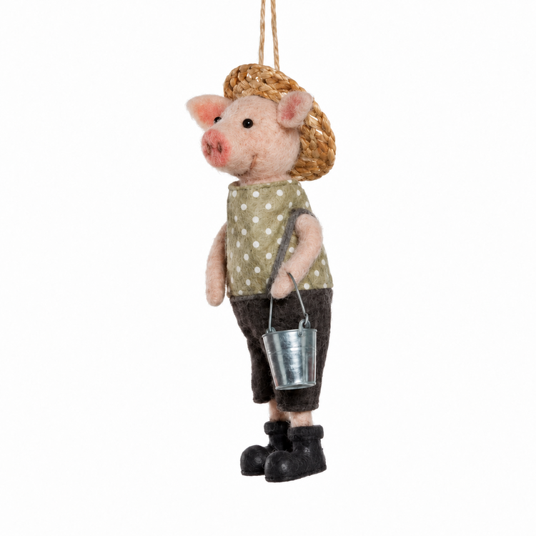 One Hundred 80 degrees Farmyard Pig